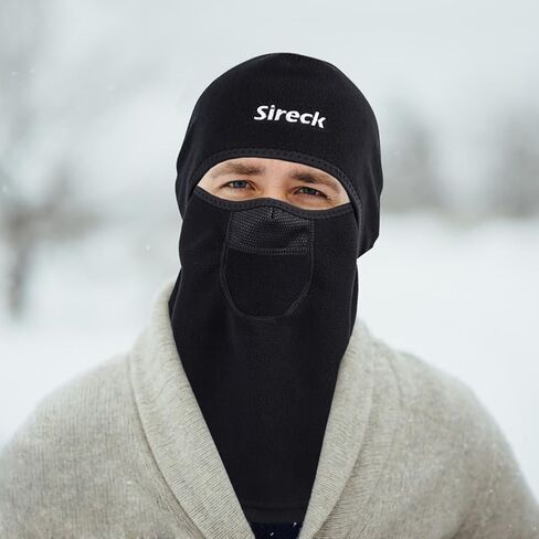 Cold Weather Balaclava Ski Mask Windproof Fleece Thermal Full Face Mask and -30℉ Ski Gloves Fleece Waterproof Winter Gloves for Men Women Size Large in Kuwait