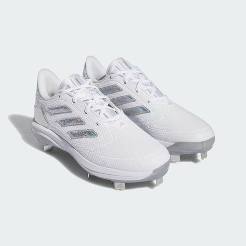 حذاء رياضي للسيدات من adidas Purehustle 3 Elite Summer Bash Softball Softball - أبيض in Saudi Arabia