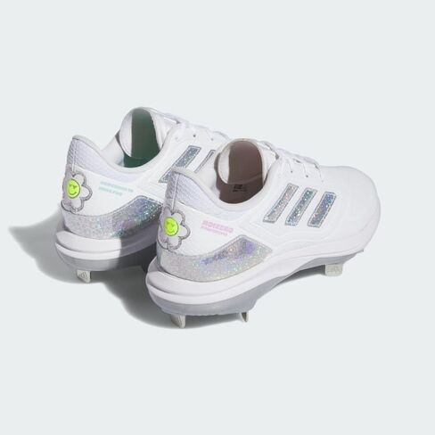 حذاء رياضي للسيدات من adidas Purehustle 3 Elite Summer Bash Softball Softball - أبيض in Saudi Arabia