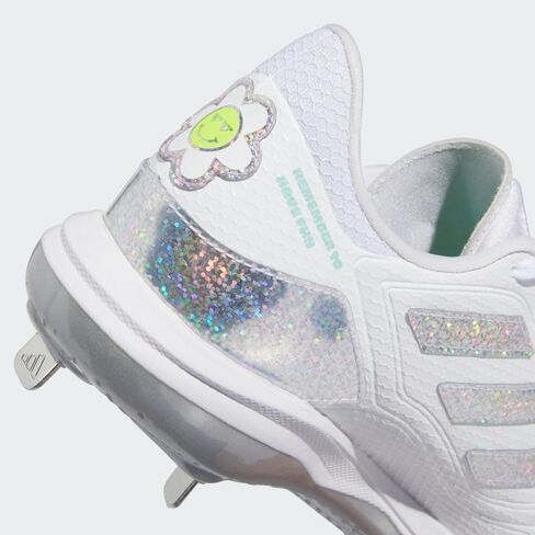 حذاء رياضي للسيدات من adidas Purehustle 3 Elite Summer Bash Softball Softball - أبيض in Saudi Arabia