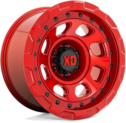 XD Wheels Xd861 Storm Candy RED Wheel with Alloy Steel (20 x 10. inches /6 x 106 mm, -18 mm Offset) in Saudi Arabia