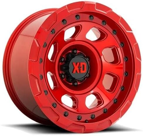 XD Wheels Xd861 Storm Candy RED Wheel with Alloy Steel (20 x 10. inches /6 x 106 mm, -18 mm Offset) in Saudi Arabia