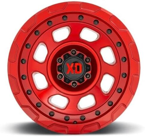 XD Wheels Xd861 Storm Candy RED Wheel with Alloy Steel (20 x 10. inches /6 x 106 mm, -18 mm Offset) in Saudi Arabia