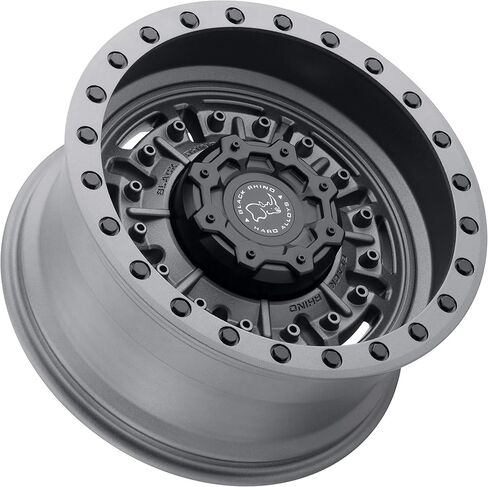 Black Rhino Abrams 20x9.5 5x127 (5x5") -18mm Gunmetal Wheel Rim in Kuwait