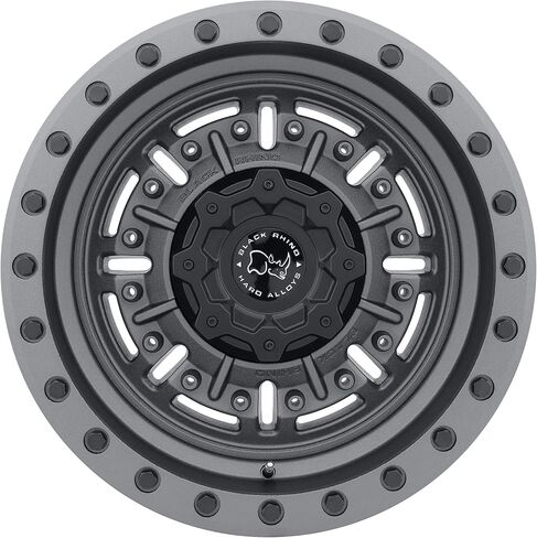 Black Rhino Abrams 20x9.5 5x127 (5x5") -18mm Gunmetal Wheel Rim in Kuwait