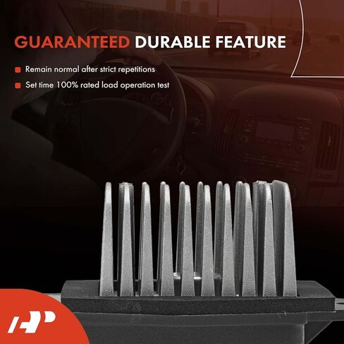 مقاوم محرك منفاخ HVAC للتحكم التلقائي في درجة الحرارة A-Premium متوافق مع Lincoln Town Car 2003 2004 2005 2006 2007 2008 2009 2010 2011 - استبدال # 3W1Z19E624AA in Saudi Arabia