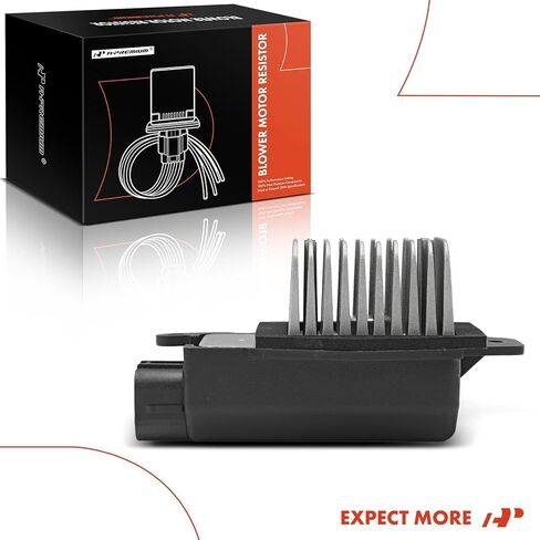 مقاوم محرك منفاخ HVAC للتحكم التلقائي في درجة الحرارة A-Premium متوافق مع Lincoln Town Car 2003 2004 2005 2006 2007 2008 2009 2010 2011 - استبدال # 3W1Z19E624AA in Saudi Arabia