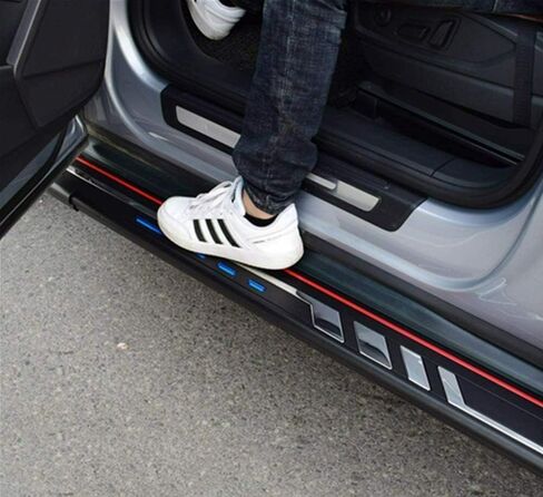 2 قطعة خطوات جانبية تشغيل لوحات Nerf القضبان الدواسات الجانبية يناسب لتويوتا سيينا 2021 2022 2023 2024 2025 2026 in Kuwait