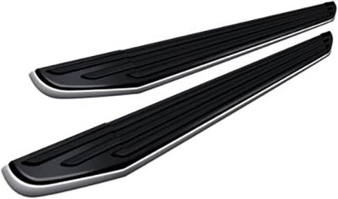 Black Horse Premium Running Boards Black Compatible with 21-26 Jeep Grand Cherokee L |22-26 Jeep Grand Cherokee (Excl. 4xe,SRT,Trail Hawk,Summit&EcoDiesel Models) in Saudi Arabia