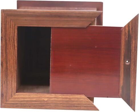 Wooden Cross Urn for Adult Ashes | Cremation Urns for Male and Female | Rosewood Urns for Human Ashes | Funeral Urns | Decorative Urns in Saudi Arabia