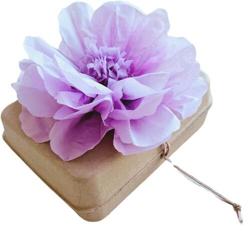 Biodegradable Water & Ocean Burial Urn – Cruise Approved | Ashes Scattering Ceremony – Lilac Flower (Medium) in Saudi Arabia