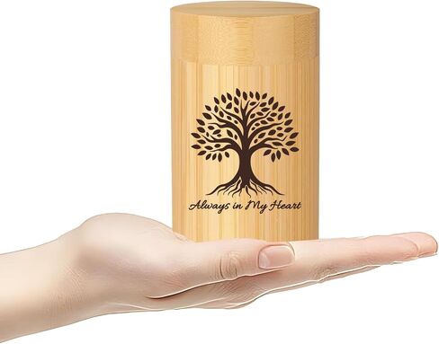 Small Urns for Human Ashes Keepsake Wood Mini Urn Cremation Keepsake Box Urns for Adult Women Men Sharing Memorial Ashes Holder, Tree of Life in Saudi Arabia