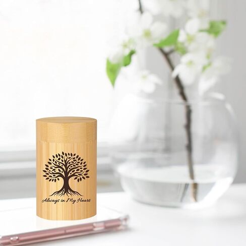 Small Urns for Human Ashes Keepsake Wood Mini Urn Cremation Keepsake Box Urns for Adult Women Men Sharing Memorial Ashes Holder, Tree of Life in Saudi Arabia