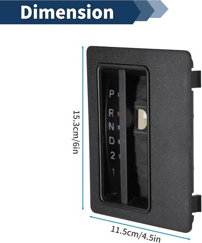 Automatic Floor Shift Indicator Bezel for Jeep Wrangler TJ 1997-2006 No.06130553 Automatic Transmission Gear Shift Indicator Bezel Auto Floor Shifter Trim Console in Saudi Arabia