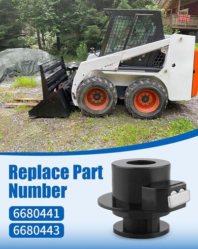 Magnet Bushing & Seat Bar Bushing Replace 6680441 6680443 Fit for Bobcat Skid-Steer Loaders S100 S130 S150 S160 S175 S185 S205 S220 S250 S300 S330 A220 A300 T110 T140 T180 T190 in Saudi Arabia