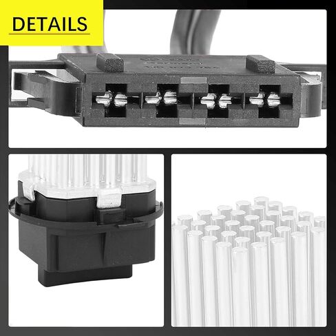 مقاوم محرك المنفاخ متوافق مع سيارة Mercedes-Benz Sprinter van 2500 3500 2010-2017/ C300، C350، E350، E550، GLK350 2008-2011 Dodge Sprinter 2500 3500 3.0L 3.5L 2007-2009 موصل وحدة المروحة 0008212992 in Kuwait