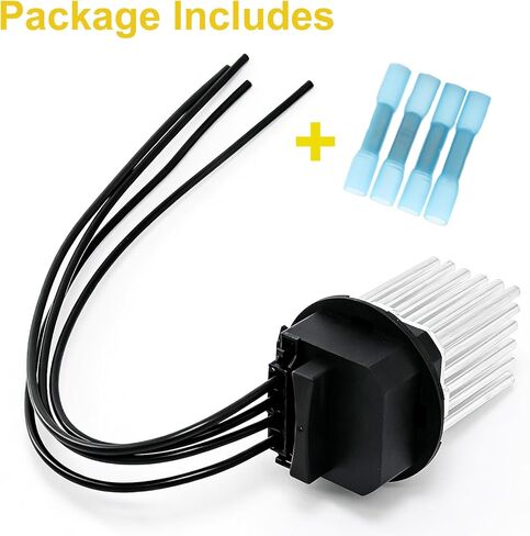 مقاوم محرك المنفاخ متوافق مع سيارة Mercedes-Benz Sprinter van 2500 3500 2010-2017/ C300، C350، E350، E550، GLK350 2008-2011 Dodge Sprinter 2500 3500 3.0L 3.5L 2007-2009 موصل وحدة المروحة 0008212992 in Kuwait