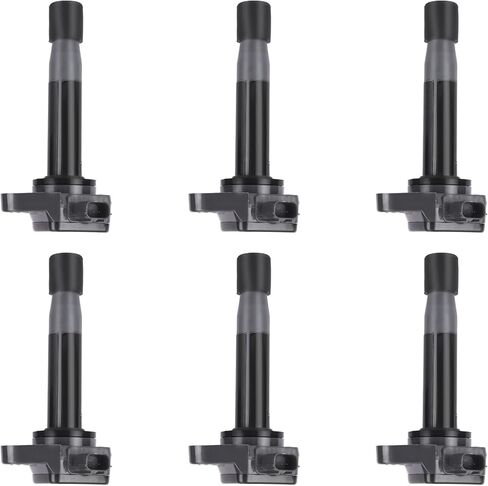 حزمة ملف الإشعال ITOM UF603 متوافقة مع Honda Accord 2008-2012، لـ Acura 2009-2012 RL 2009-2014 TL TSX 2012 Crosstour، لـ Odyssey 2008-2017 V6 3.5L حزم لفائف، استبدال 30520-R70-A01 مجموعة من 6 in Saudi Arabia