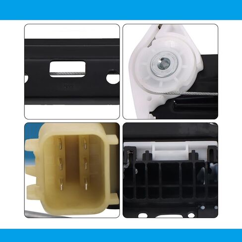 Window Regulator with Motor Rear Driver Replacement for Discovery L462 2017-2020 in Kuwait