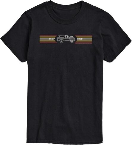 Ford - Bronco XLT Built Wild - Men's Short Sleeve Graphic T-Shirt in Saudi Arabia