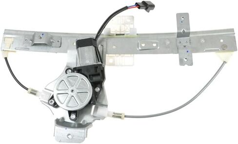 Rear Left Power Window Regulator & Motor Assembly Drivers Side Compatible with 2005-2010 Chevrolet Cobalt 2003-2007 Saturn Ion in Saudi Arabia