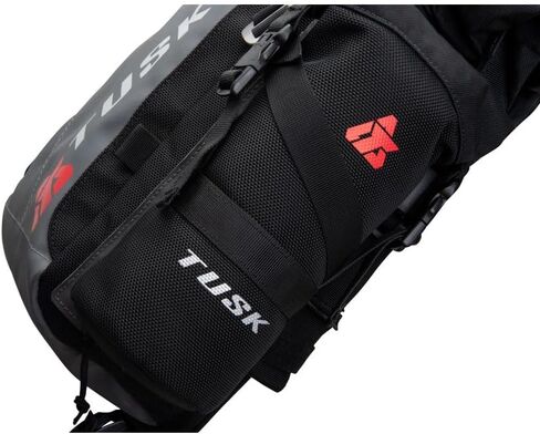 Tusk Excursion Rackless Luggage System w/Small Dry Duffel & Bottle Holders Standard Heat Shield Black/Grey in Saudi Arabia