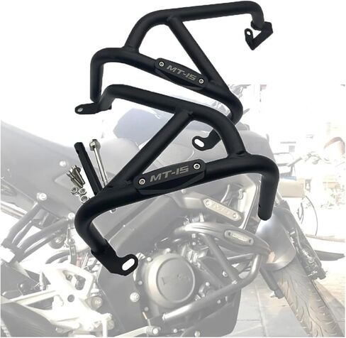 Compatible with MT-15 MT15 2019-2021 2022 Motorcycle Bumper Engine Guard Crash Bar Body Frame Protector Accessories in Kuwait