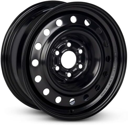 New 15x5.5 inch OEM Direct Replacement Steel Wheel for Nissan Versa 2012–2019 4-100mm Black 15 in Rim 403009KC0A in Saudi Arabia