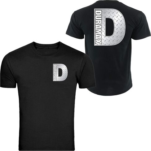 تيشيرت Duramax باللون الأحمر: أمامي D S - 5XL من GAWX T-SHIRTS in Kuwait