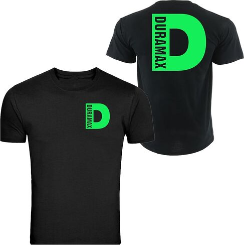 Red Duramax Tee: Front D S - 5XL by GAWX T-SHIRTS in Saudi Arabia