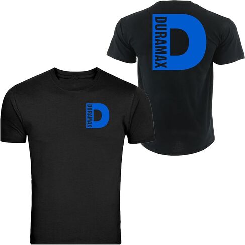 Red Duramax Tee: Front D S - 5XL by GAWX T-SHIRTS in Saudi Arabia