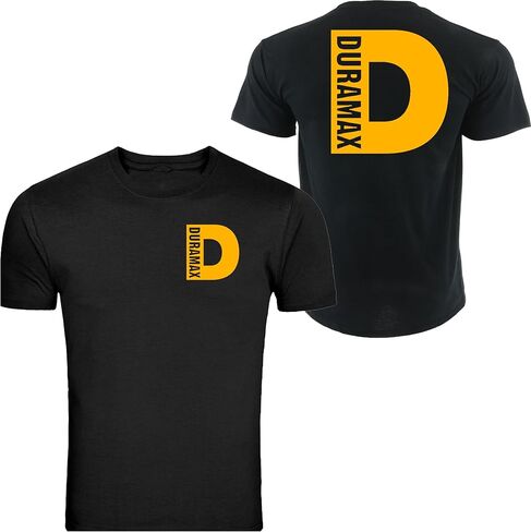 Red Duramax Tee: Front D S - 5XL by GAWX T-SHIRTS in Saudi Arabia