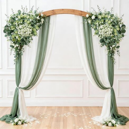 100 Pcs 4 Kinds Mixed Artificial Eucalyptus Greenery Stems, Babys Breath Artificial Flowers Bulk with Faux Silver Dollar Eucalyptus Leaves for DIY Bouquets Wedding Party Home Decor in Saudi Arabia