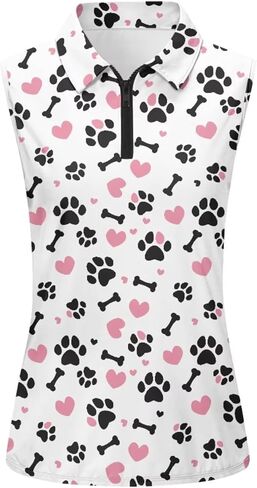 Women's Sleeveless Golf Shirt Athletic Quick Dry Tennis Shirts Breathable Slim Racerback Tank Tops in Saudi Arabia