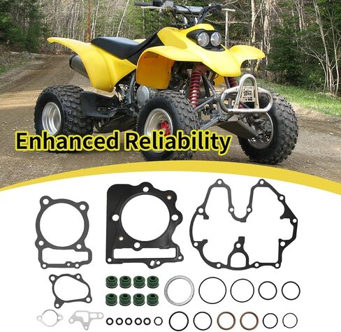 30 قطعة مجموعة حشيات الرأس العلوية، بديلة لهوندا TRX 400EX 1999-2014 in Saudi Arabia