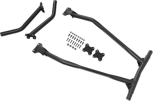 قضبان اختراق المصد الأمامي متوافقة مع 2017-2024 Maverick X3 وX3 Max، 3 قطع من الفولاذ المطلي بمسحوق أسود بديل لـ 715002889 in Saudi Arabia