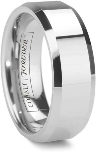 سوار زفاف تشارجر بحافة مشطوفة كوبالت 6 مم 8 مم in Kuwait