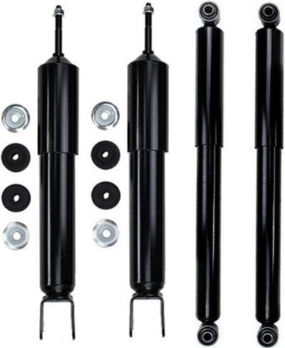 2 استبدال دعامات الصدمات الأمامية و2 الخلفية 4x4 لـ 1999-2006 تشيفي سيلفرادو 1500 جي إم سي سييرا 1500 [4WD؛ بدون نظام التعليق الإلكتروني والتوجيه الرباعي] in Kuwait