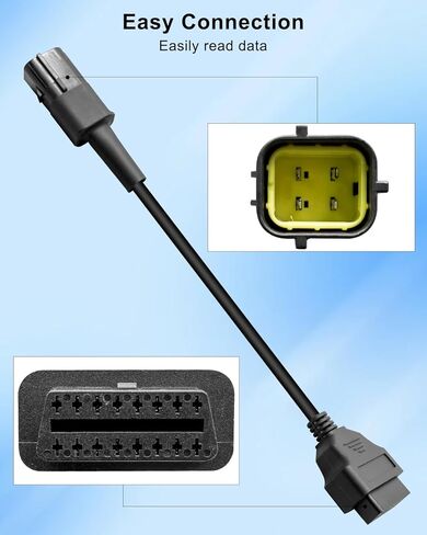 4 Pin to 16 Pin OBD2 Adapter Cable Replace 3824-26 Fit for KUBOTA Vehicles for OBD II Diagnostic Scanner for Scanning Diagnostic Tool Adapter in Saudi Arabia