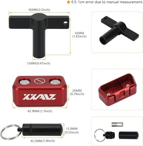 أداة قفل مضادة للسرقة بمنفذ obd2، جهاز مضاد للسرقة بقفل السيارة obd2، واقي منفذ obd لجهاز مضاد للسرقة، متوافق مع سيارات جنرال موتورز شيفروليه جي إم سي كاديلاك (الإصدار 2، ألومنيوم) in Kuwait