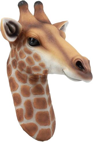 Ebros Kenya The Safari Giraffe Head Wall Decor Wildlife Animal Trophy Taxidermy Sculpture Hanging Plaque Figurine in Saudi Arabia