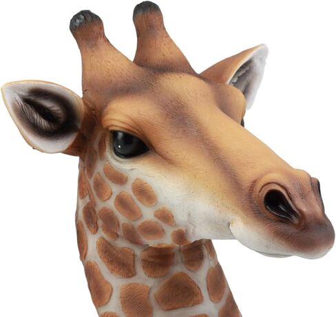 Ebros Kenya The Safari Giraffe Head Wall Decor Wildlife Animal Trophy Taxidermy Sculpture Hanging Plaque Figurine in Saudi Arabia