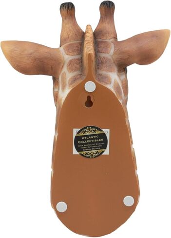 Ebros Kenya The Safari Giraffe Head Wall Decor Wildlife Animal Trophy Taxidermy Sculpture Hanging Plaque Figurine in Saudi Arabia