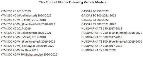 Tusk Starter Compatible with KTM 300 XC-W 2017-2023/300 XC 2017-2021/Compatible with Husqvarna TE 300 2017-2020 in Saudi Arabia