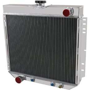 3-Row Aluminum Radiator Compatible for 67-70 Ford Mustang 68-69 Torino 2.8l 3.3l 4.1l 5.0l 302 V8 Engine, 20''W Core in Kuwait