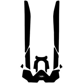 طقم حصيرة الجر BlackTip Jetsports متوافق مع 2018 + Sea-Doo GTX، RXT 230، Wake Pro 230 Black-Wishbone in Kuwait