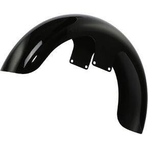 دراجة نارية XFMT باللون الأسود الزاهي مقاس 23 بوصة مصد أمامي ملتف مناسب لدراجة Harley Touring Street Glide 2014-2023 in Kuwait