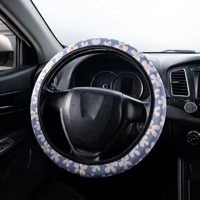 Oh East, I Thought You Said Weast Funny Cartoon Steering Wheel Cover Cartoon Printing Anti-Slip Neoprene Breathable Durable Elasticity 15 Inch Fashion Universal Suitable for Most Vehicles Cars and SUV in Saudi Arabia