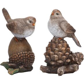 تماثيل الطيور Artpaul لديكور المنزل، تمثال طيور مصنوع يدويًا على الرف والطاولة، هدية لمحبي الأم والطيور in Kuwait