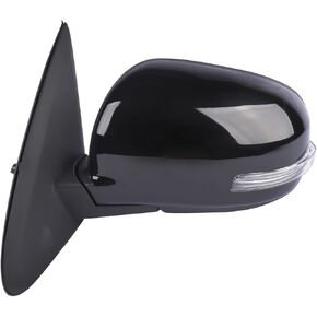 Left Driver Side Rearview Power Heated w/Signal Replacement for 2014-2019 Mitsubishi Outlander Door Mirror 9-Pins 7632B353 7632B413XA 7632C567 Black in Kuwait
